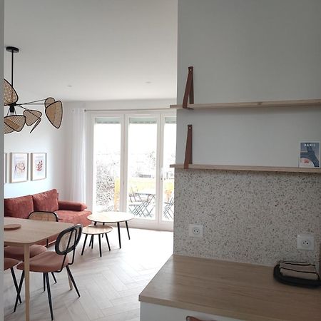 Appartement D'Architecte Avec Vue Sur Jardin La Courneuve Luaran gambar