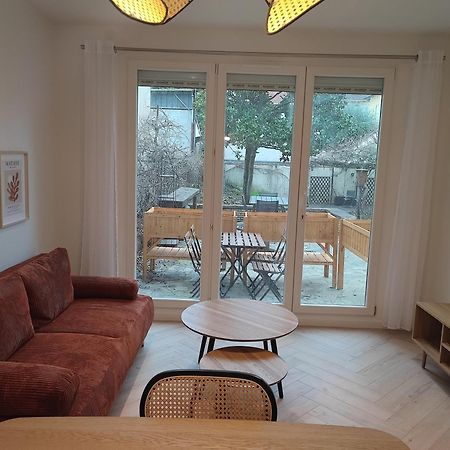 Appartement D'Architecte Avec Vue Sur Jardin La Courneuve Luaran gambar