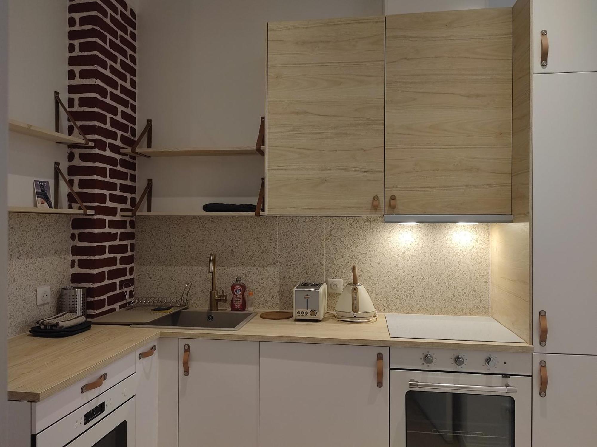 Appartement D'Architecte Avec Vue Sur Jardin La Courneuve Luaran gambar